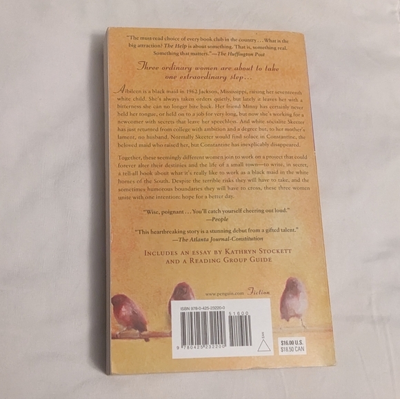 💥 The Help A Novel by Kathryn Stockett Paperback - Picture 2 of 2